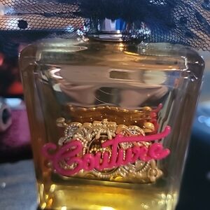 Juicy Couture Signature Fragrance Bottle - Pink & Gold